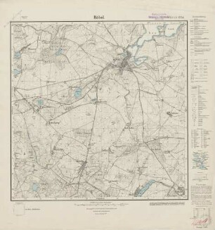 2641 (alte Nr.: 1228) Röbel, Meßtischblatt (4cm - Karte)