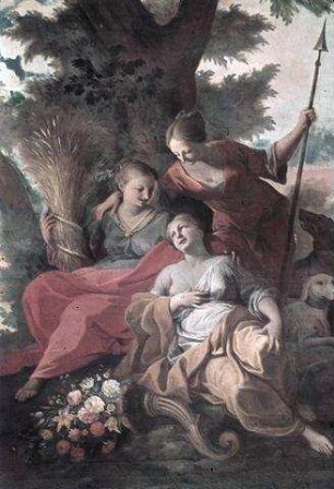 Idyllische Szene (Allegorie des Friedens?)
