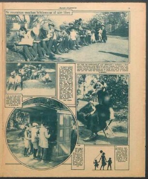 Se necesitan muchas bibliotecas al aire libre [Fotografías]