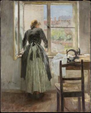 Am Fenster