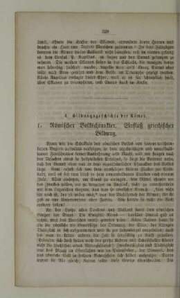 4. Bildungsgeschichte der Römer