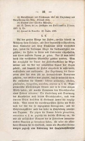 Ueber die Erkenntniss und Heilung des Nervenfiebers