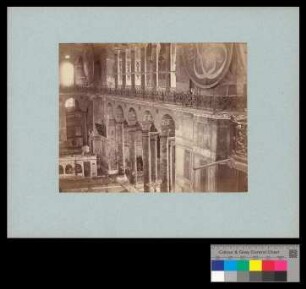 Constantinopel. / Das Innere der Agia Sophia