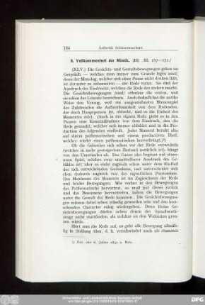 9. Vollkommenheit der Mimik.
