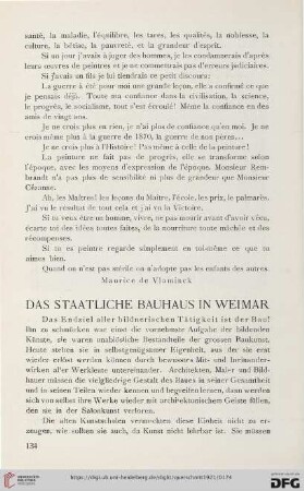 1: Das Staatliche Bauhaus in Weimar