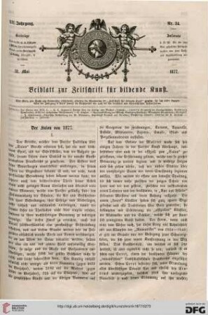 Heft 34 (31. Mai 1877)