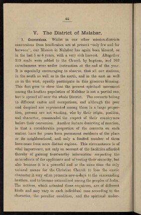 44-60, V. The district of Malabar