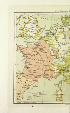 Mittel-Europa im 17. und 18. Jahrh. (bis 1740)