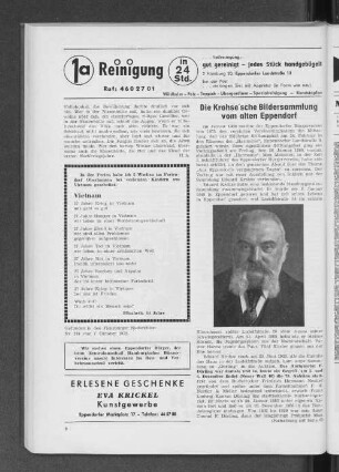 Die Krohse'sche Bildersammlung vom alten Eppendorf