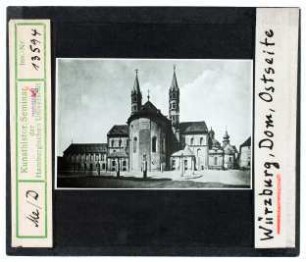 Würzburg: Dom, Ostseite