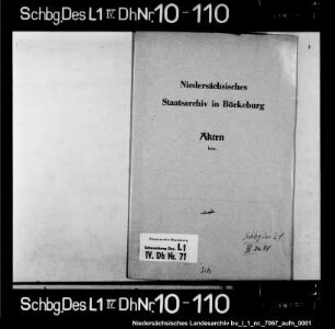 Rechtfertigung des Joachim von Staffhorst zu Bokeloh wegen Jagens bei Idensen und Differenz wegen der Grenze des Amtes Bokeloh