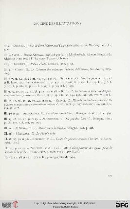 Origine des illustrations
