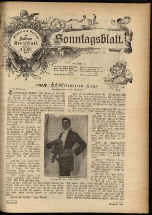 Ausgabe vom Sonntag, den 19. November 1905.