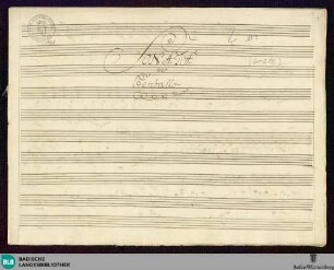 Sonatas - Mus. Hs. 1126 : cemb; E|b; WörA 13