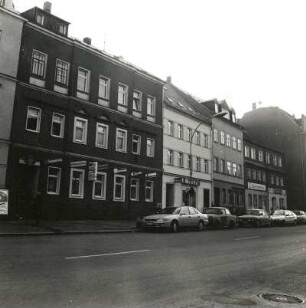 Frankenberg, Schloßstraße 34. Wohnhaus mit Laden. Straßenansicht