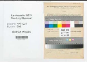 Entnazifizierung Wilhelm Wiethoff , geb. 04.07.1888 (Major)