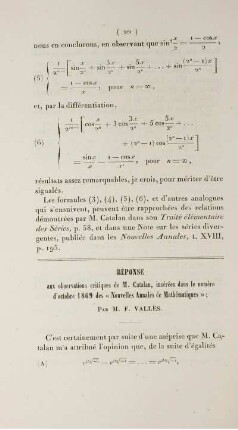 Réponse.