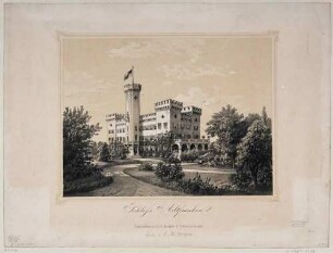 Das Schloss in Altfranken (Dresden-Altfranken)