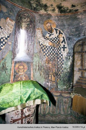 Die Ausmalung der Lagami Kirche : Apsis