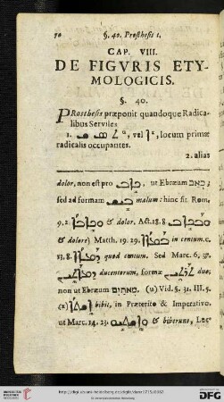 Cap. VIII: De figvris etymologicis