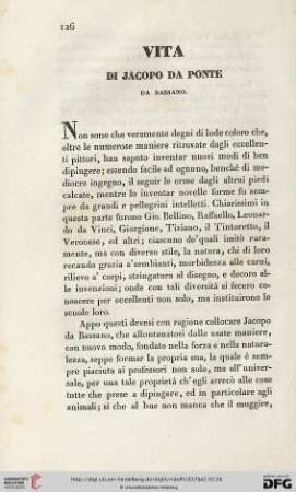 Vita di Jacopo da Ponte da Bassano
