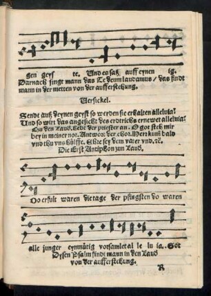 Die Erst Antiphon zun Laudes.