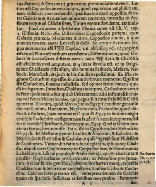 Philistaeus exul, s. de origine, diis et terra Palaestinorum diss.
