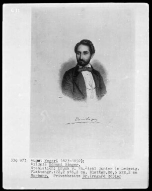Bildnis Edmund Singer