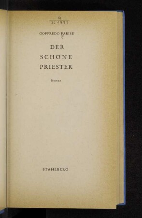 Der schöne Priester : Roman