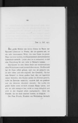 Den 15. Juli 1903