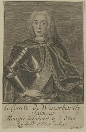 Bildnis des Grafen Wakerbarth Salmour