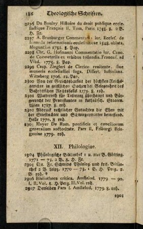 186-220, XII. Philologiae.