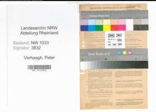 Entnazifizierung Peter Verhaagh , geb. 26.02.1922 (Gaertner)