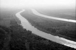 Breisach: Rhein und Rheinseitenkanal, oberhalb