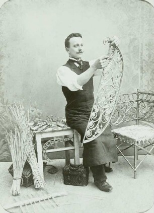 Korbmachermeister Eduard Liessel