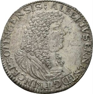 Gulden des Grafen Albrecht Ernst I. von Öttingen-Öttingen, 1674