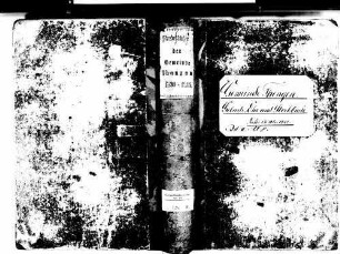 Tengen KN; Katholische Gemeinde: Standesbuch 1830-1845
