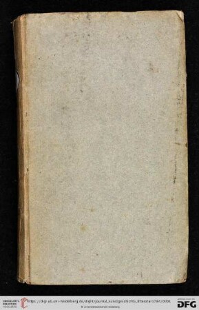13: Journal zur Kunstgeschichte und zur allgemeinen Litteratur