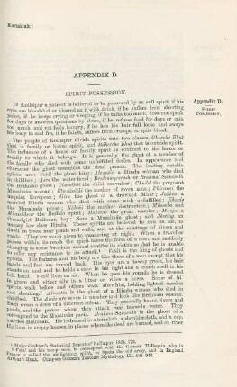 Appendix D. Spirit possession