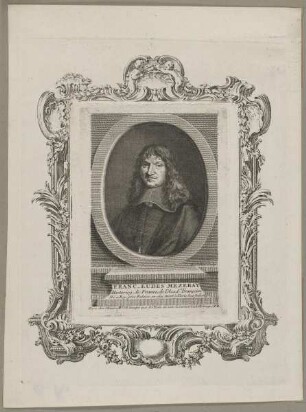 Bildnis des Franc. Eudes de Mezeray