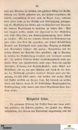 Religiöses Leben