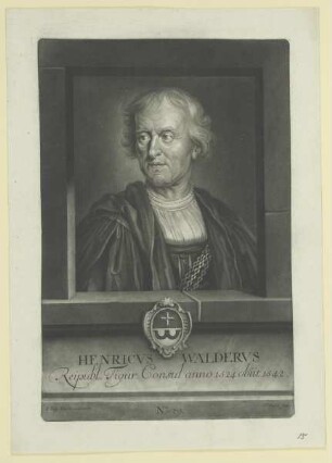 Bildnis des Henricvs Waldervs