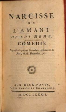 Oeuvres complettes : [Theatre et Poésies]