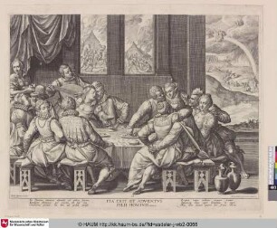 [Die Menschheit erwartet das Jüngste Gericht; Mankind awaiting the Last Judgement]