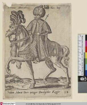 Sultan Murat Derr ijetziger Turckischer Keyser