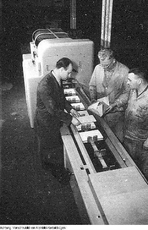 Leichtindustrie, u.a. Fernsehgeräte, März - Mai 1959
