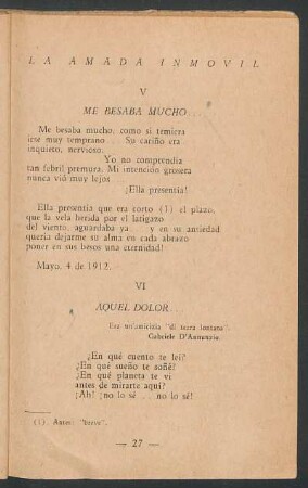 Aquél dolor