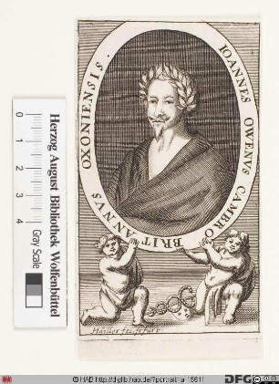 Bildnis John Owen (lat. Johannes Audoenus)