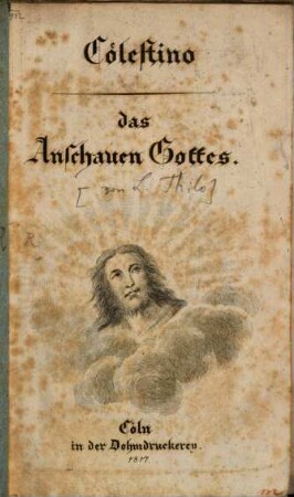 Cölestino, das Anschauen Gottes
