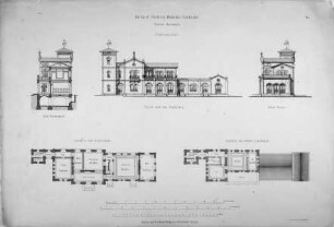 Verwaltungsgebäude der Bahnstation Melsungen der Kurfürst-Friedrich-Wilhelm-Nordbahn